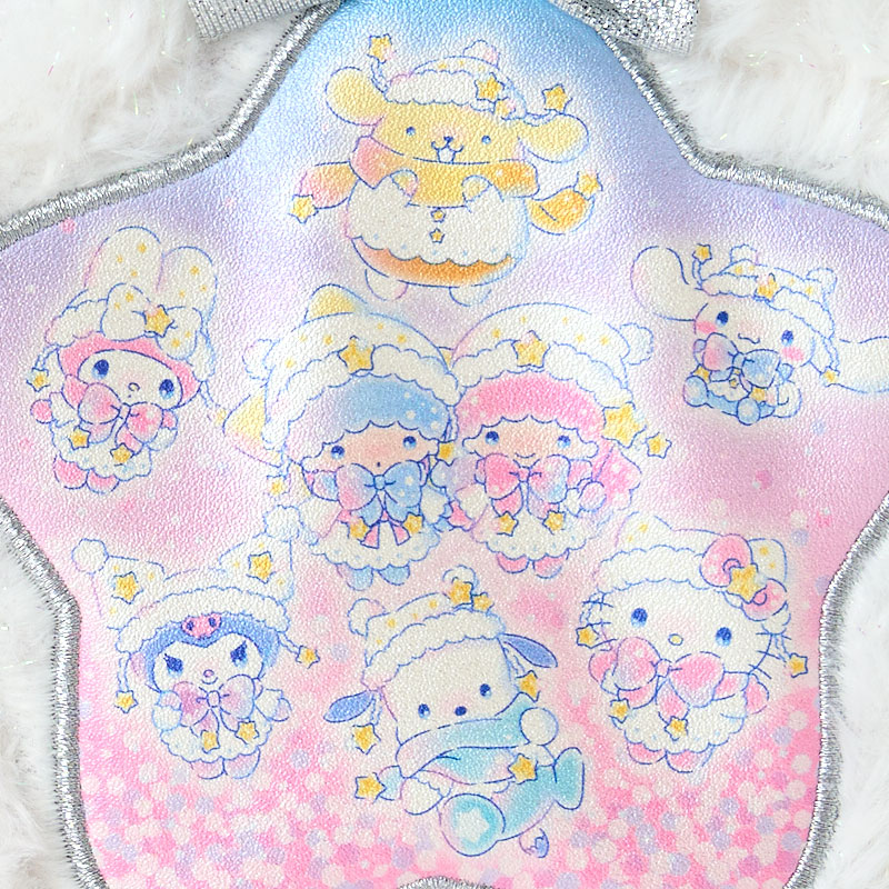 サンリオキャラクターズ 星形ポーチ（キラキラウインター）