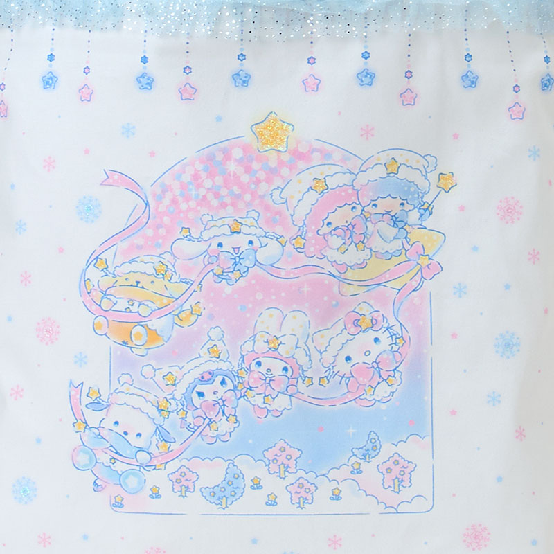 サンリオキャラクターズ トートバッグ（キラキラウインター）