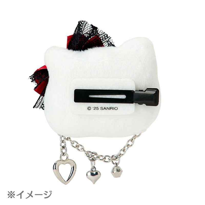 マイメロディ フェイス形ヘアクリップ（Sweet Rock 'n' Check）