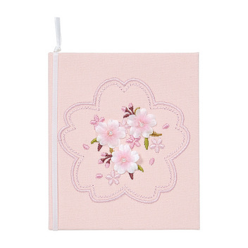  春　刺しゅう桜