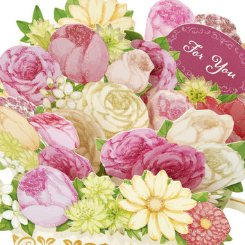  多目的　ティーカップにピンクの花
