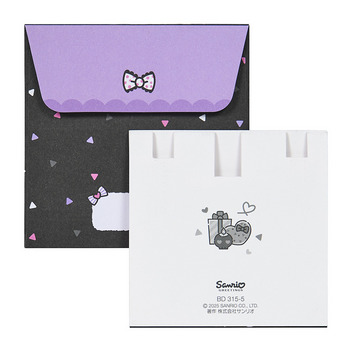 グリーティングカード 誕生日祝い　ミニカード　クロミ　お部屋