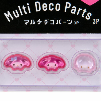 マイメロディ マルチデコパーツ3個セット