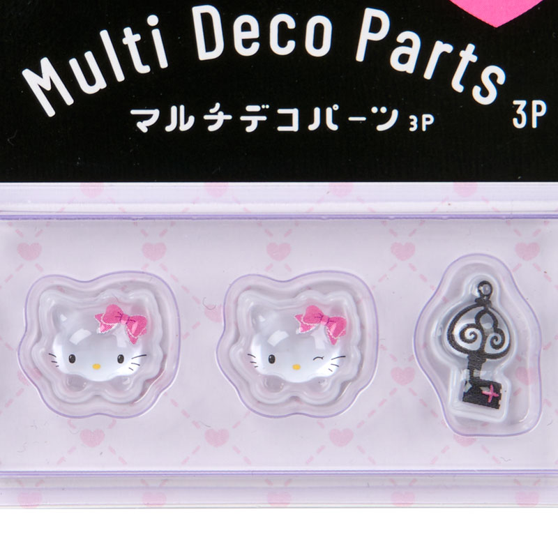 チャーミーキティ マルチデコパーツ3個セット