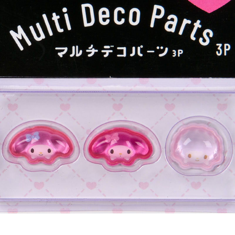 マイメロディ マルチデコパーツ3個セット