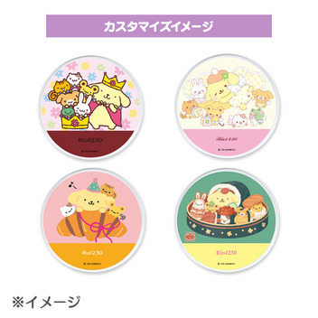 ポムポムプリン アクリルネームバッジ（ポムポムプリン30周年デザインシリーズ）