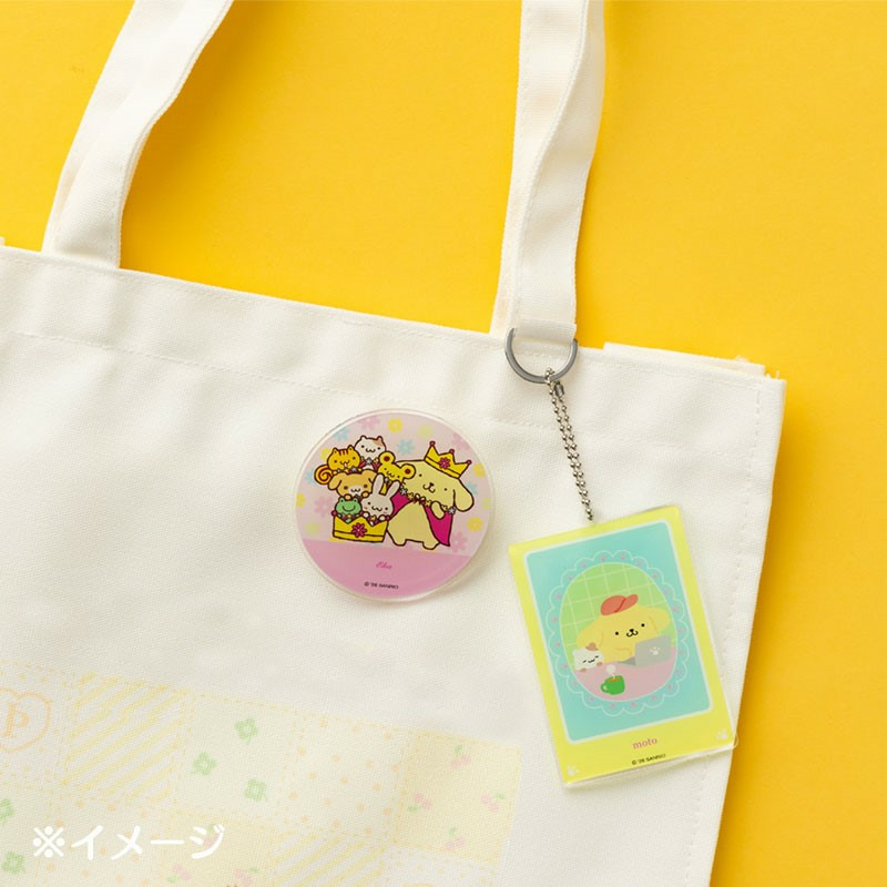 ポムポムプリン アクリルネームバッジ（ポムポムプリン30周年デザインシリーズ）
