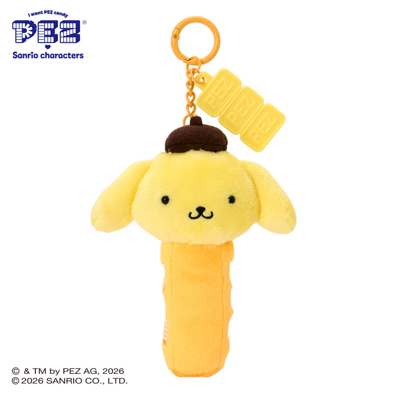 ポムポムプリン PEZ マスコットホルダー
