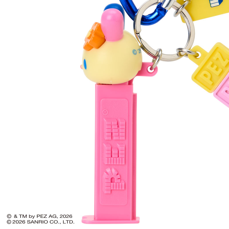 ウサハナ PEZ カラビナ付きキーホルダー