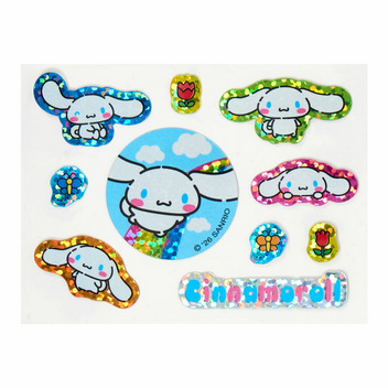 シナモロール ストラップ＆シールセット（スーパーキュートアドベンチャーズ あこがれのマイスマホ）