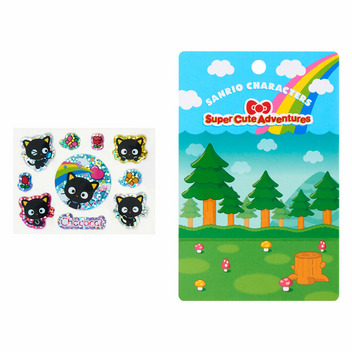 チョコキャット ストラップ＆シールセット（スーパーキュートアドベンチャーズ あこがれのマイスマホ）