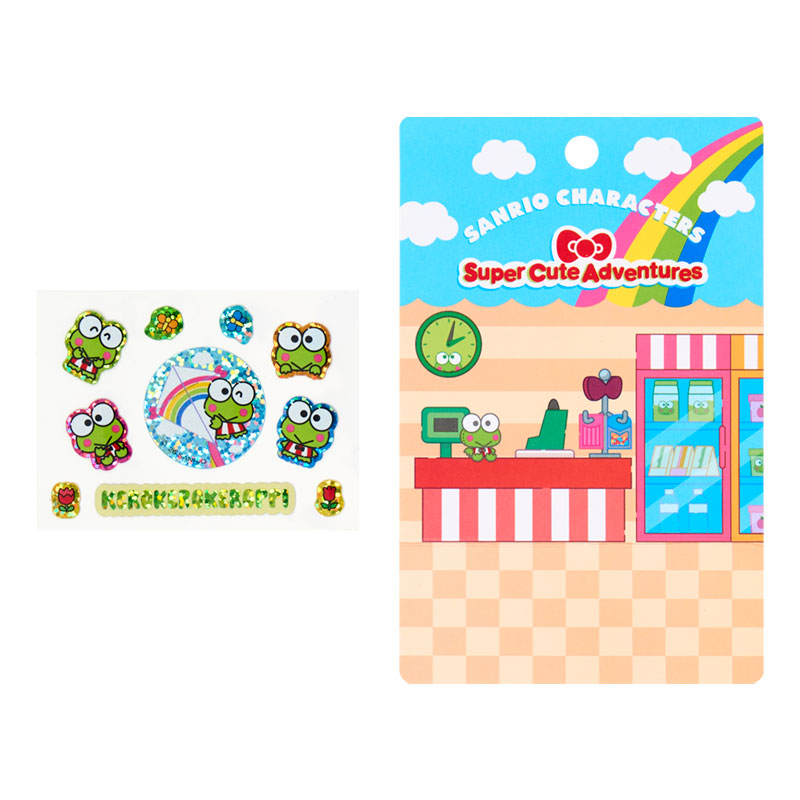 けろけろけろっぴ ストラップ＆シールセット（スーパーキュートアドベンチャーズ あこがれのマイスマホ）