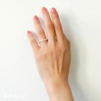 ハローキティ スパークルエタニティリング