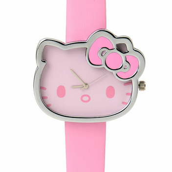ハローキティ フェイス形ウォッチ（I Love Hello Kitty）