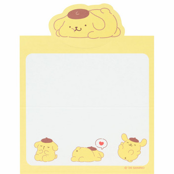 ポムポムプリン 手渡しメモ