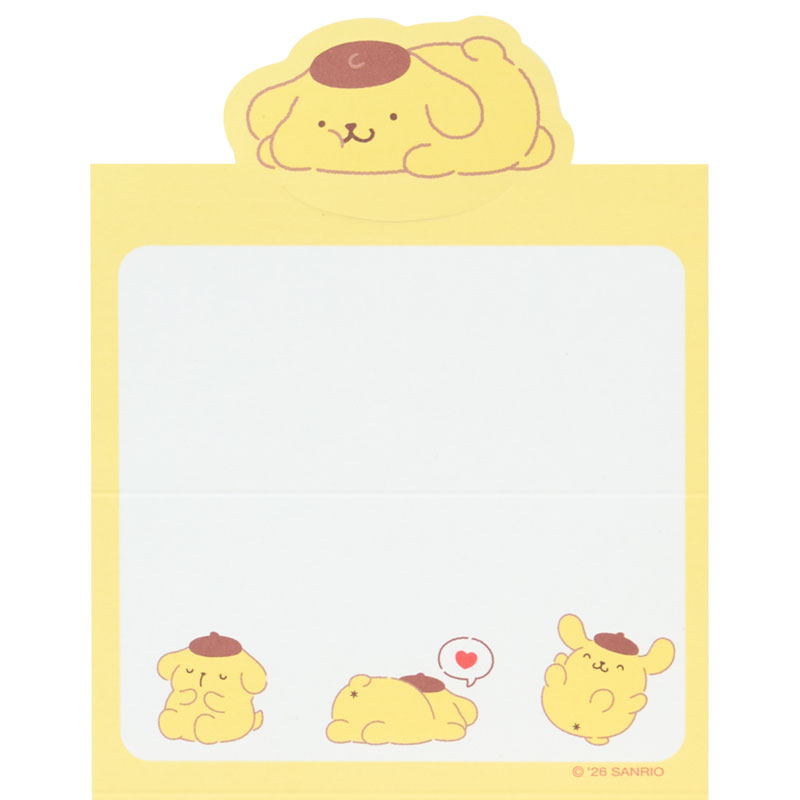 ポムポムプリン 手渡しメモ