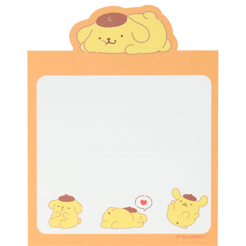 ポムポムプリン 手渡しメモ