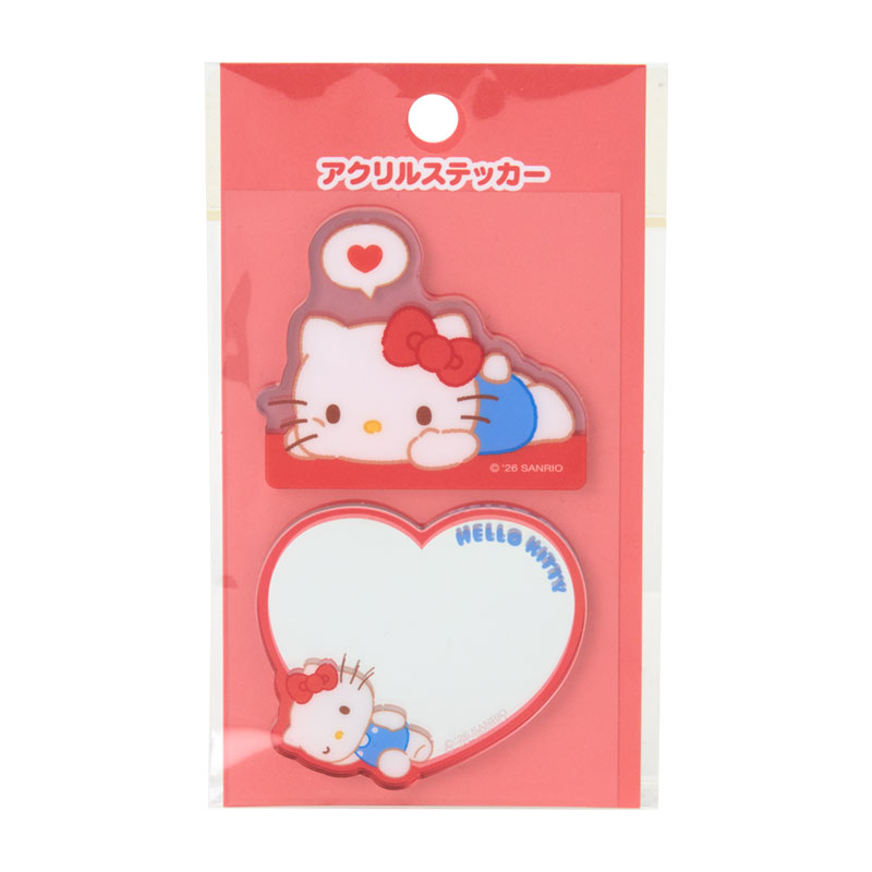 ハローキティ アクリルステッカー