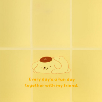 ポムポムプリン ブック形収納ケースS