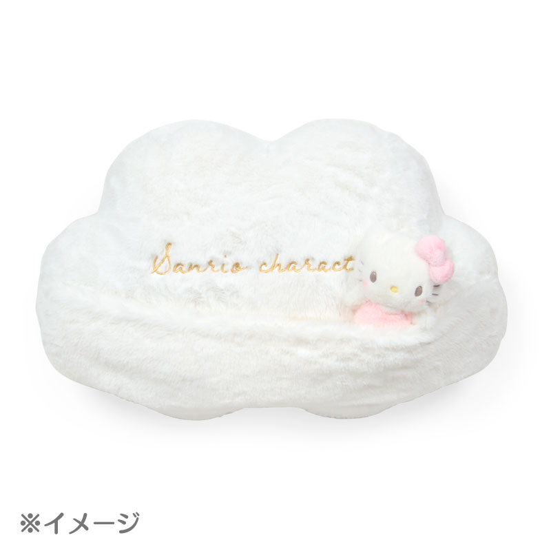 サンリオキャラクターズ クッション（しろふわ雲でおひるね）