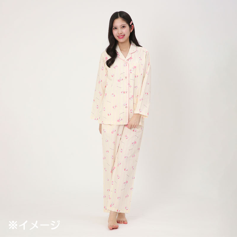 ハローキティ ブロードシャツパジャマ