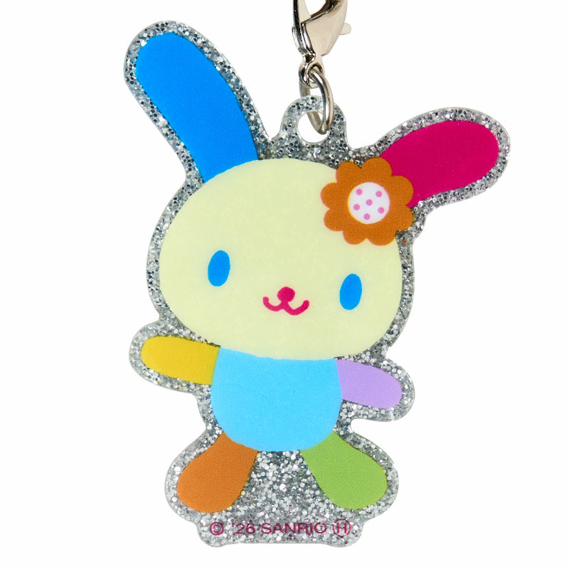 ウサハナ 2連アクリルキーホルダー（いちご）