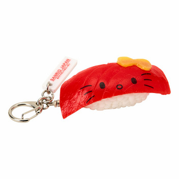 ハローキティ キーホルダー まぐろ（SANRIO JAPAN）