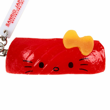 ハローキティ キーホルダー まぐろ（SANRIO JAPAN）