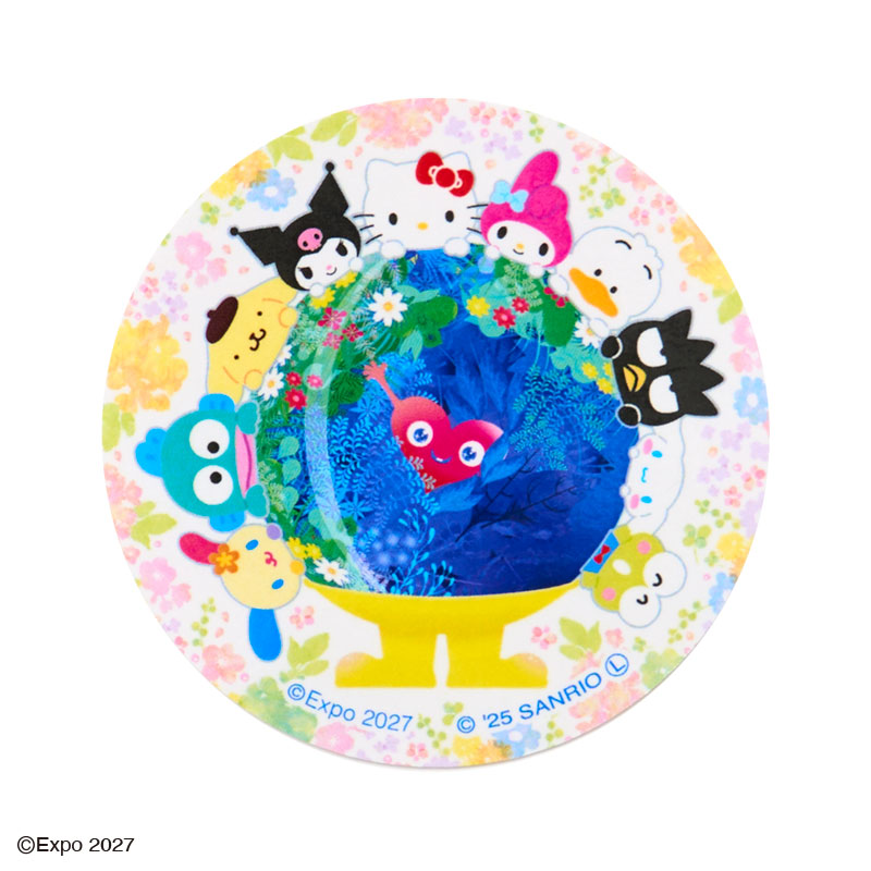 サンリオキャラクターズ EXPO2027【サンリオキャラクターズ】トゥンクトゥンク ステッカーS　集合