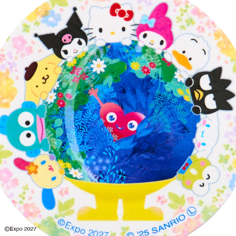 サンリオキャラクターズ EXPO2027【サンリオキャラクターズ】トゥンクトゥンク ステッカーS　集合