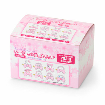 サンリオキャラクターズ シークレット前髪クリップ（さくら）