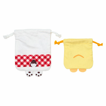 ポチャッコ 巾着2枚セット（ポチャッコ 大好きピーちゃんズ）