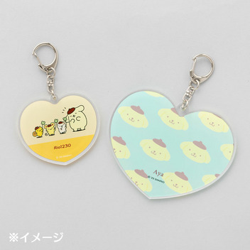 ポムポムプリン アクリルキーホルダー（みんなおともだちデザインシリーズ）