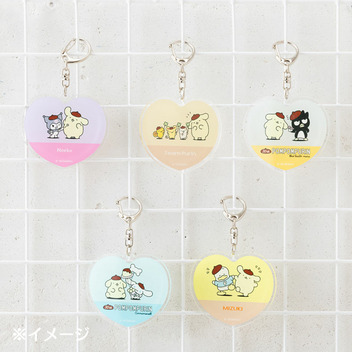 ポムポムプリン アクリルキーホルダー（みんなおともだちデザインシリーズ）