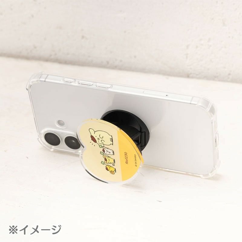 ポムポムプリン スマートフォングリップ（みんなおともだちデザインシリーズ）