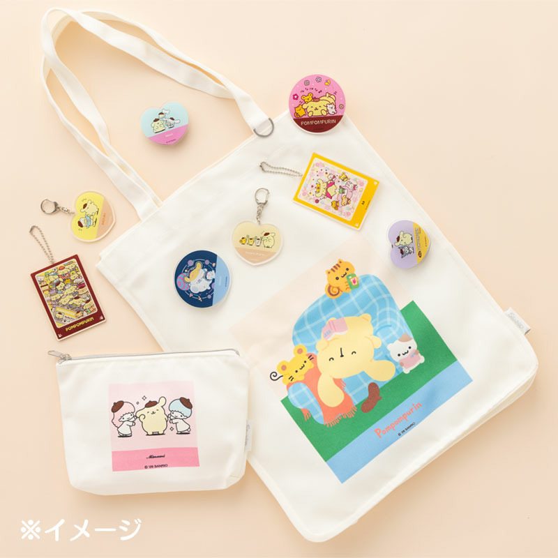 ポムポムプリン スマートフォングリップ（みんなおともだちデザインシリーズ）