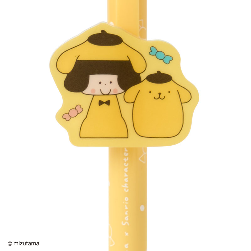 ポムポムプリン mizutama プレート付きボールペン