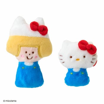 ハローキティ mizutama ぬいぐるみバッジ