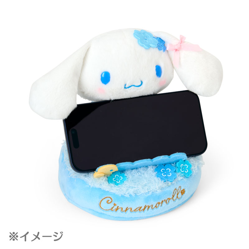シナモロール スマホスタンド（水色クローバー）