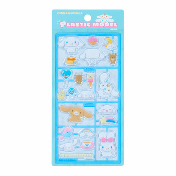 シナモロール プラスチックモデル風シール