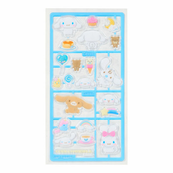 シナモロール プラスチックモデル風シール