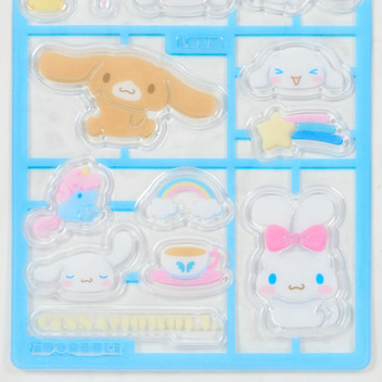 シナモロール プラスチックモデル風シール