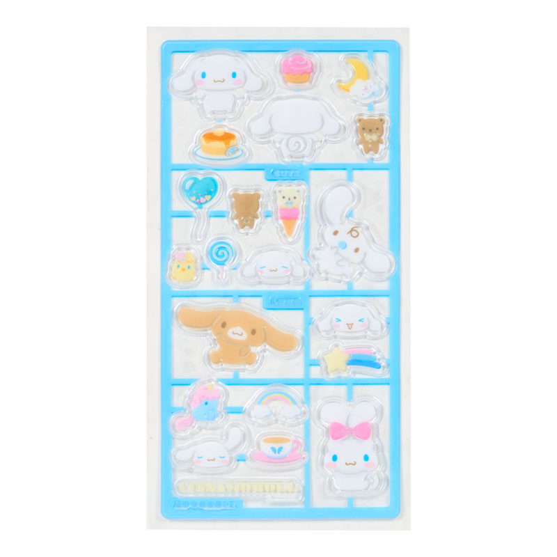 シナモロール プラスチックモデル風シール