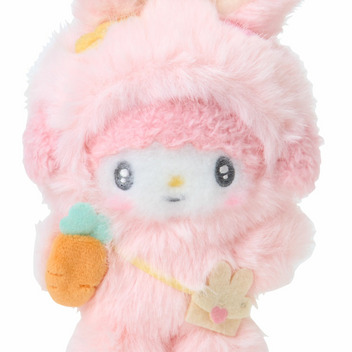 マイスウィートピアノ マスコットホルダー（ふっくらおみみのうさぎの会）