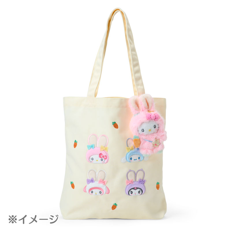 ハローキティ マスコットホルダー（ふっくらおみみのうさぎの会）