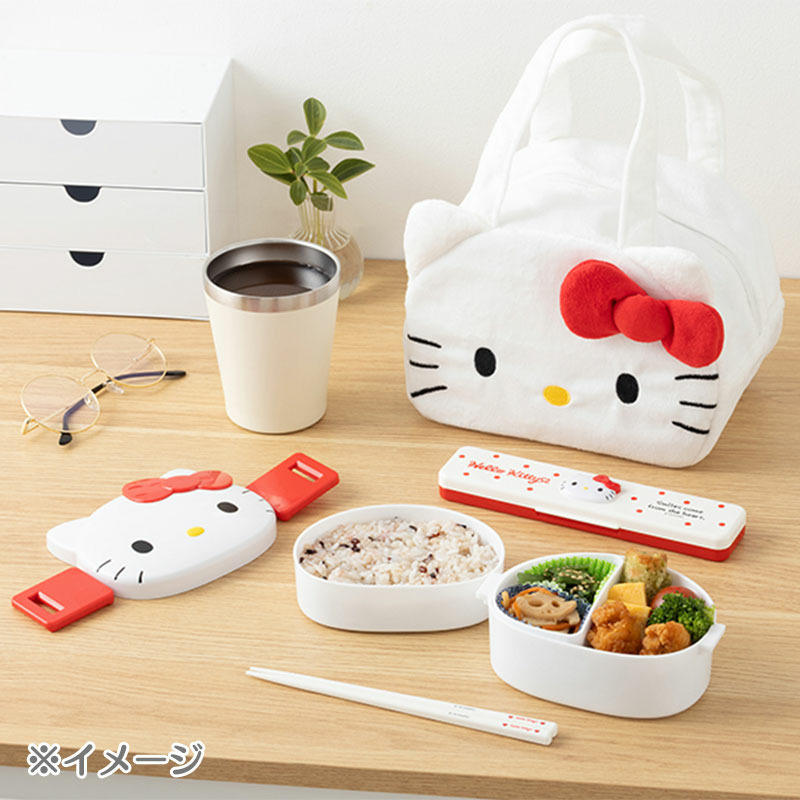 ハローキティ フェイス形保冷ランチバッグ｜サンリオオンライン