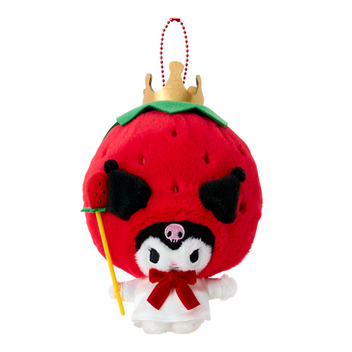 クロミ マスコットホルダー（いちごの王さまなりきり）