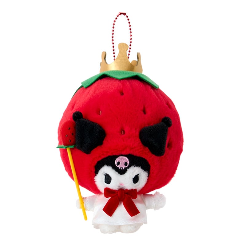 クロミ マスコットホルダー（いちごの王さまなりきり）
