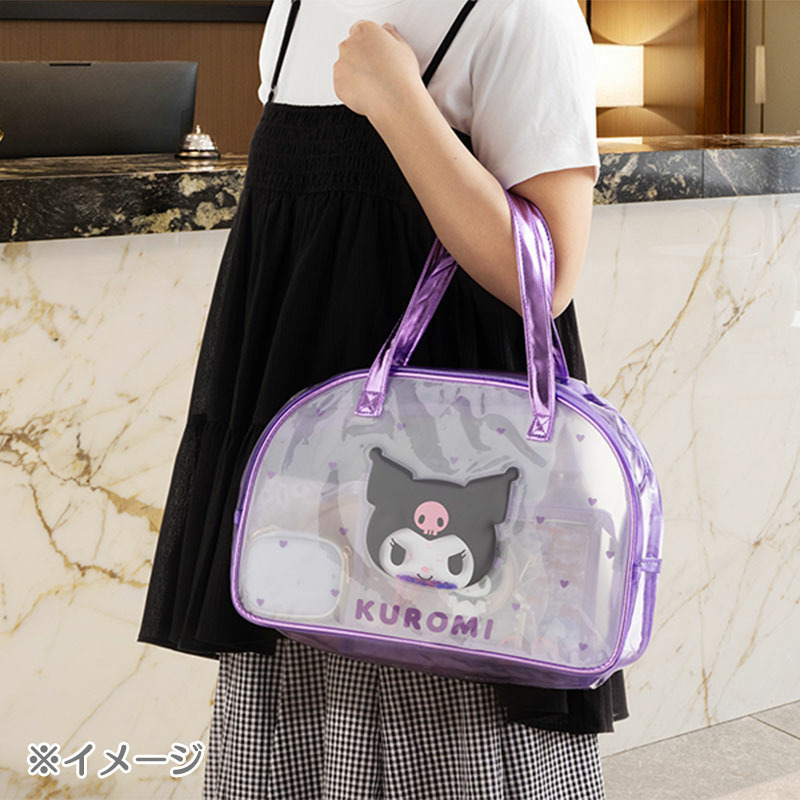 クロミ クリアボストンバッグ