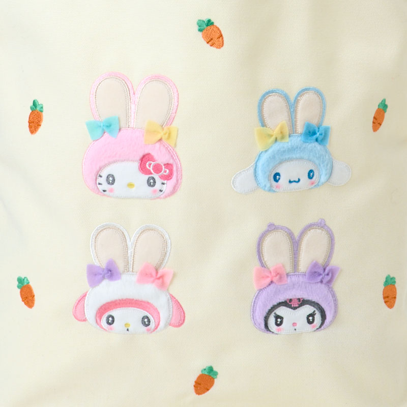 サンリオキャラクターズ トートバッグ（ふっくらおみみのうさぎの会）